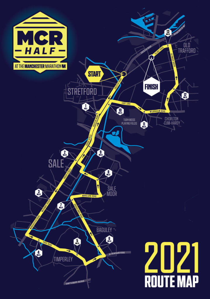 Provisional Route For 2021 Announced Manchester Half Marathon