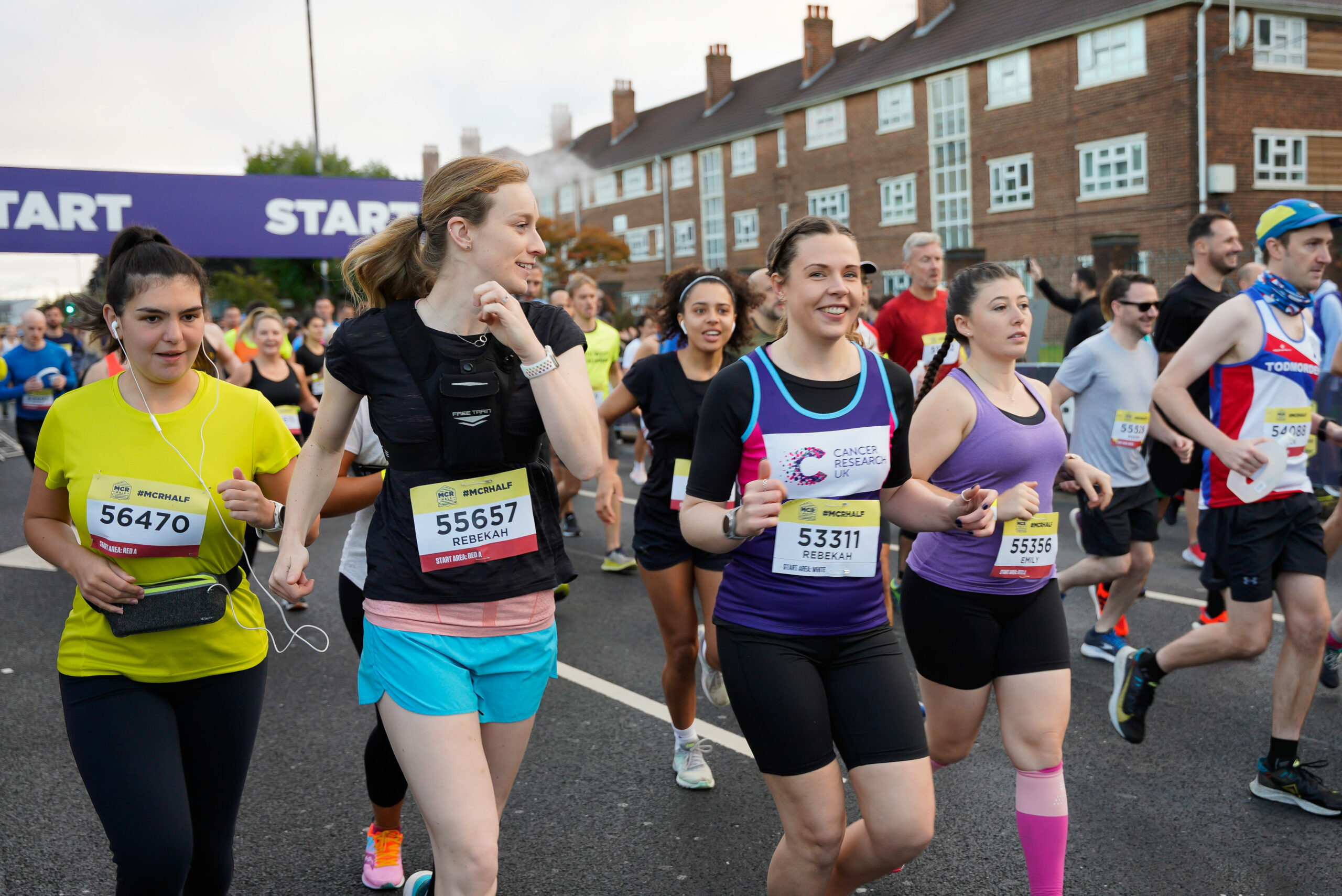 Route Map Manchester Half Marathon