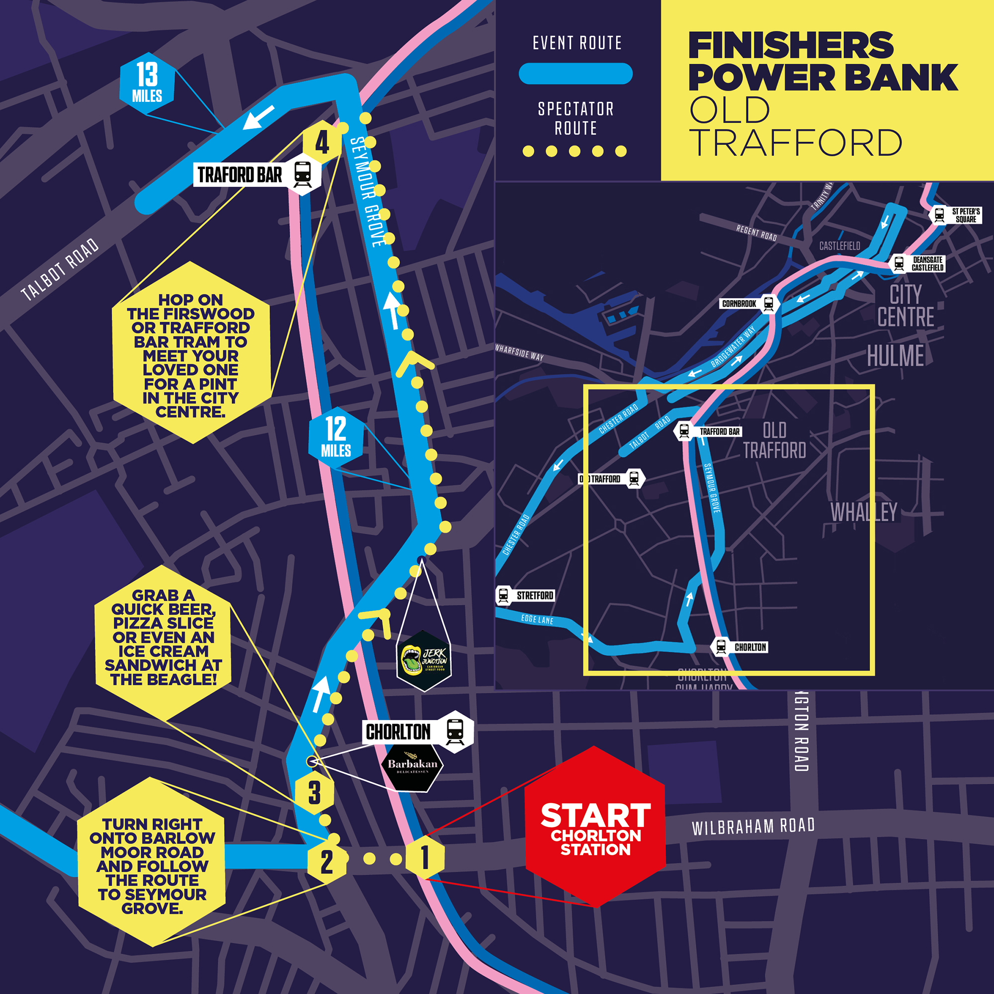 MHM 2023 Spectator map Finishers Power Bank